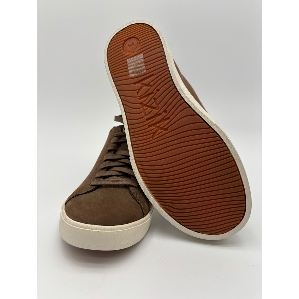 Kizik Lima Hands Free Sneakers Mens 7.5 Womens 8.5 Bison Brown Low Top Shoes - Picture 8 of 8